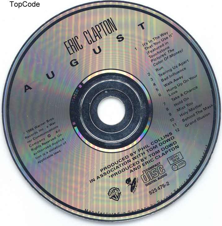 Eric Clapton  AugustCD